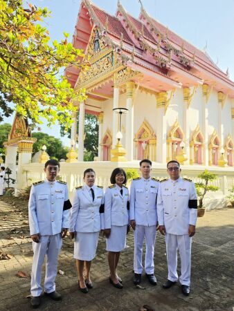 ร่วมงานพิธี